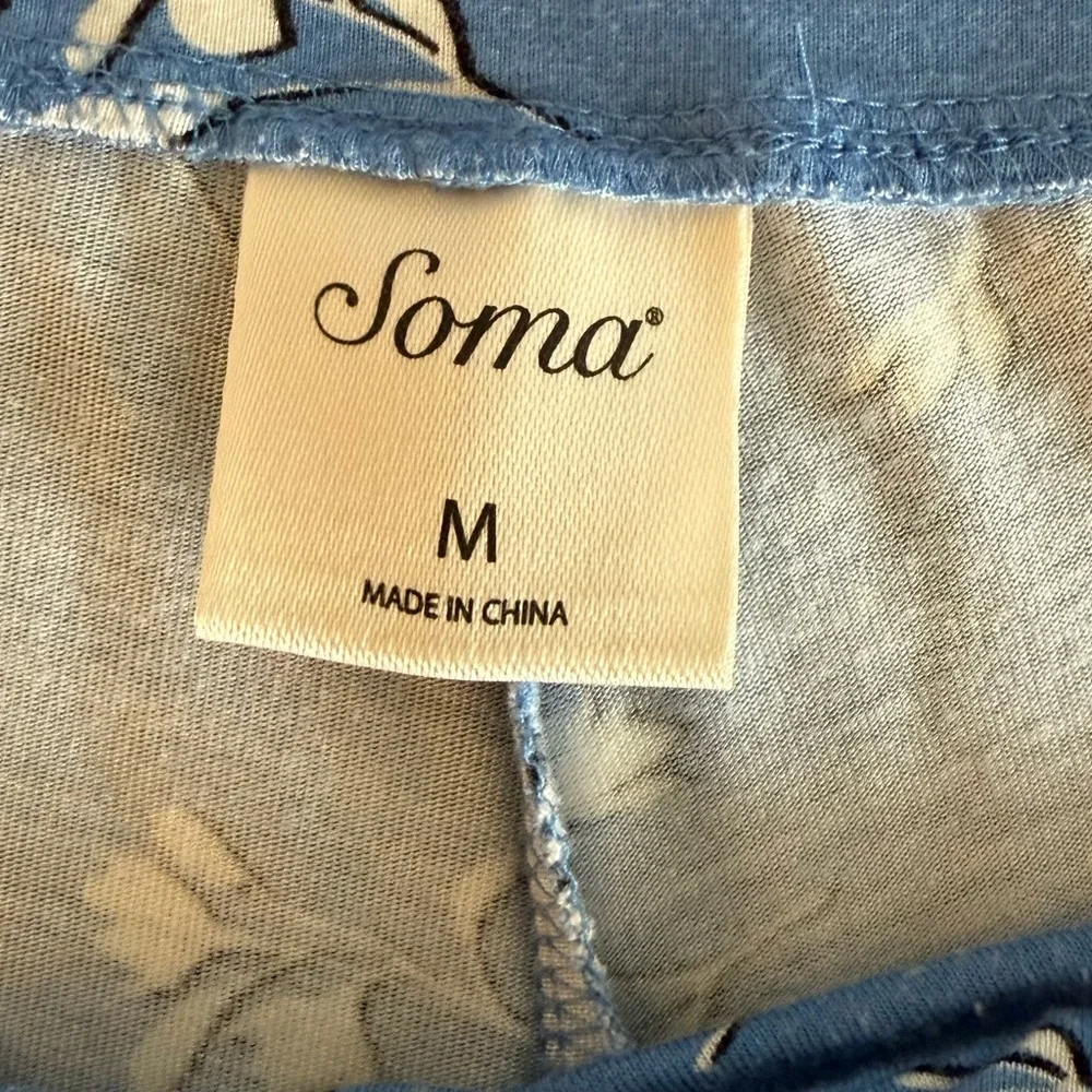 SOMA pajama bottoms with pockets❣️Gorgeous❣️Size Medium - Picture 4 of 4